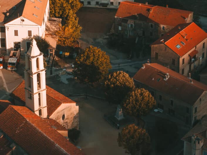 Photographie Drone Village Ghisoni Corse