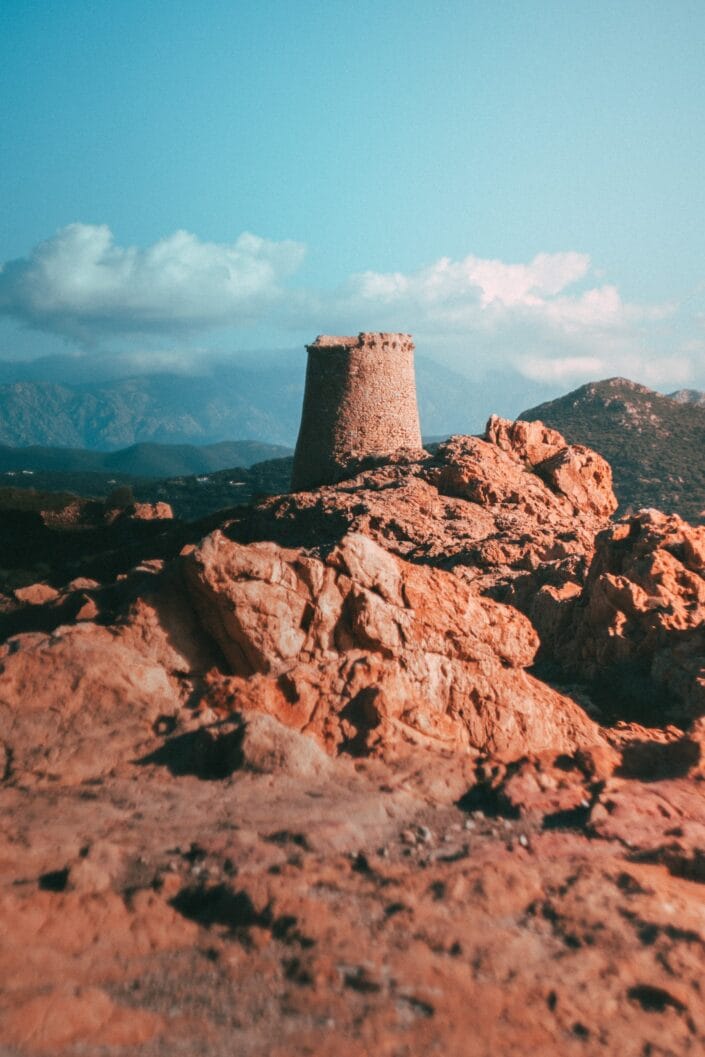 Photo Corse Île Rousse Tour Génoise