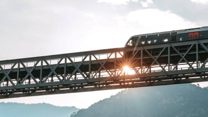 Photographie Train Corse Pont Eiffeil