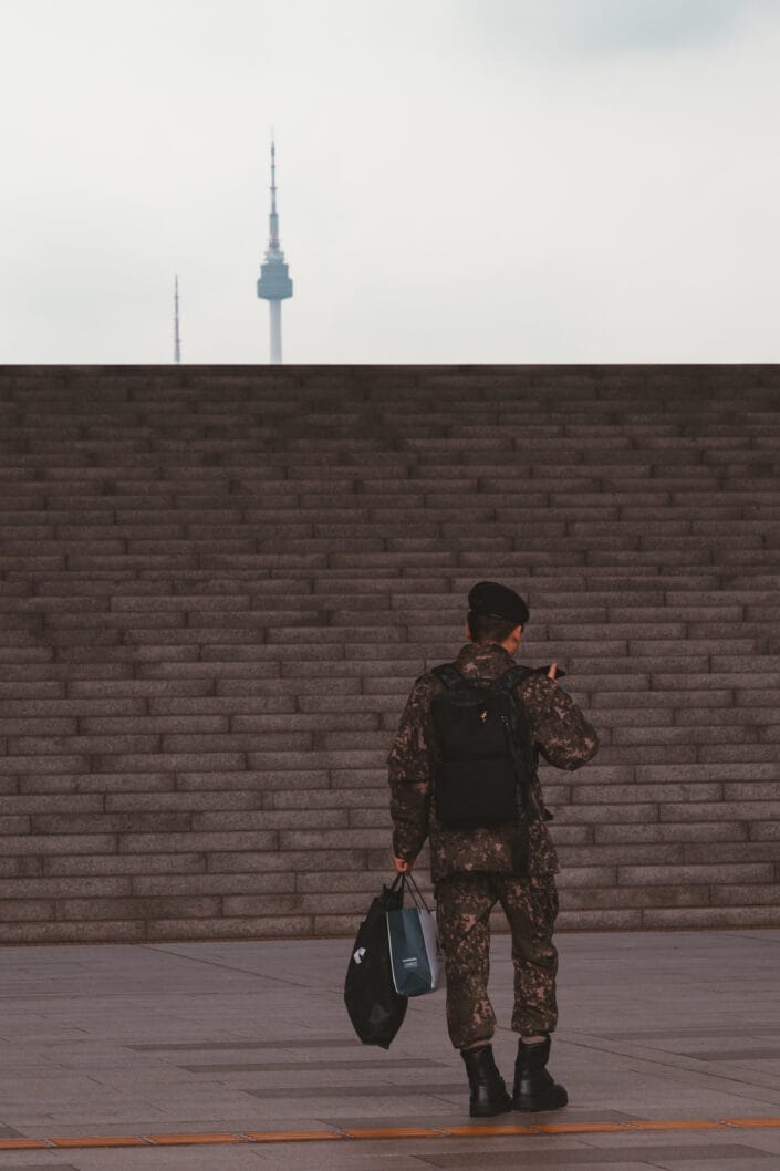 Photographie Militaire Corée Du Sud