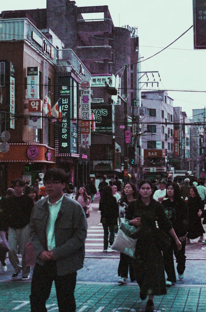 Lomography Purple Photo Corée Du Sud