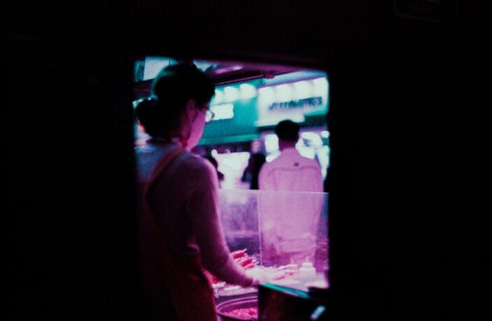 Lomography Purple Photo Corée Du Sud